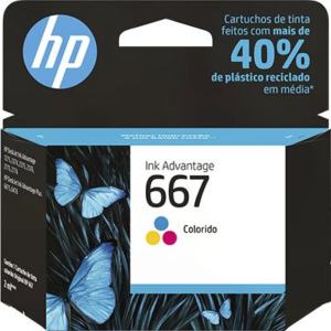 Cartucho Original HP 667 color
