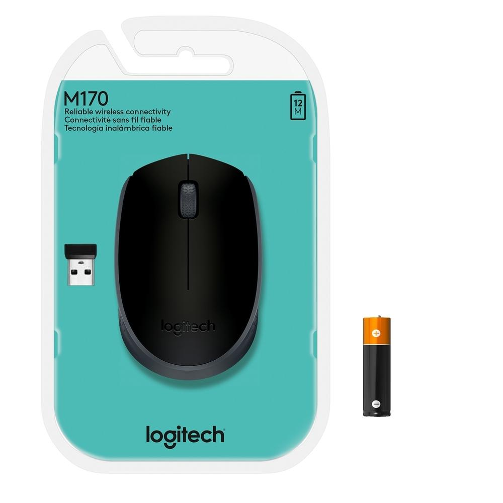 Mouse Sem Fio Logitech M170, Wireless