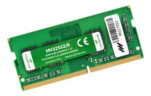 Memória 8GB DDR4 3200mhz Macrovip mv32s22/8
