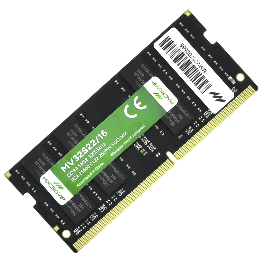 MEMORIA DDR4 16GB 3200 MHZ MACROVIP MV32S22/16 NB - Imagem 2