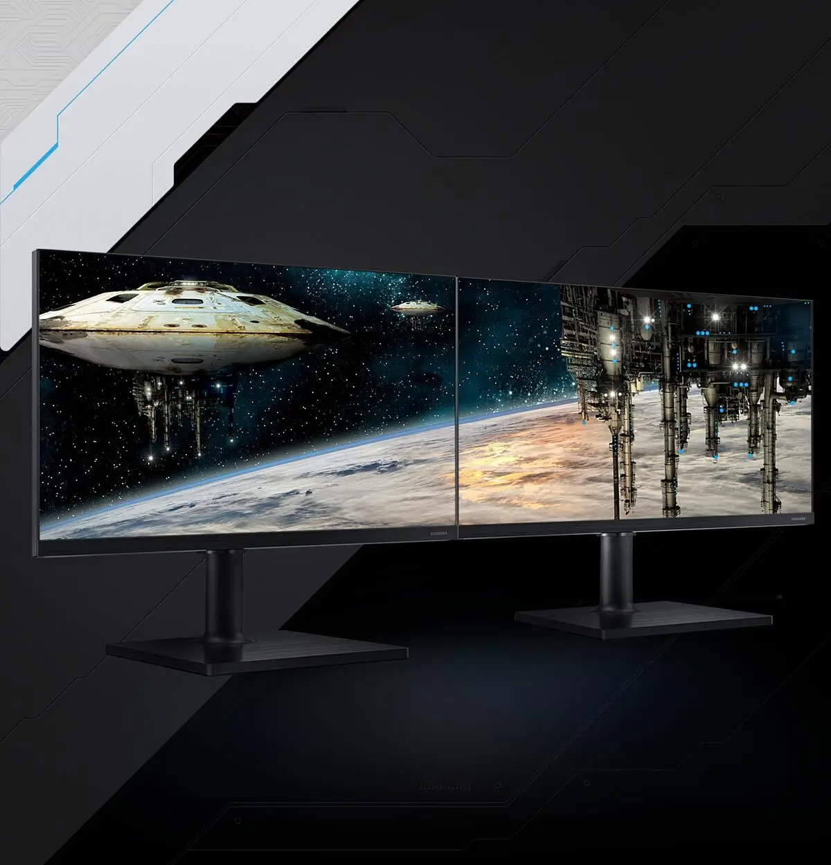 Monitor Samsung Odyssey G30 24" Full HD Va 144Hz FreeSync Preto - Imagem 2